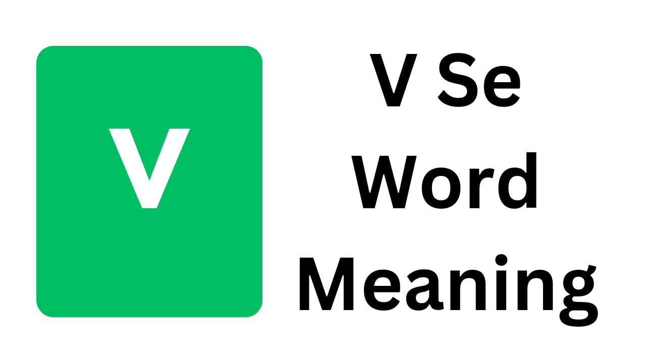 V Se Word Meaning In Hindi