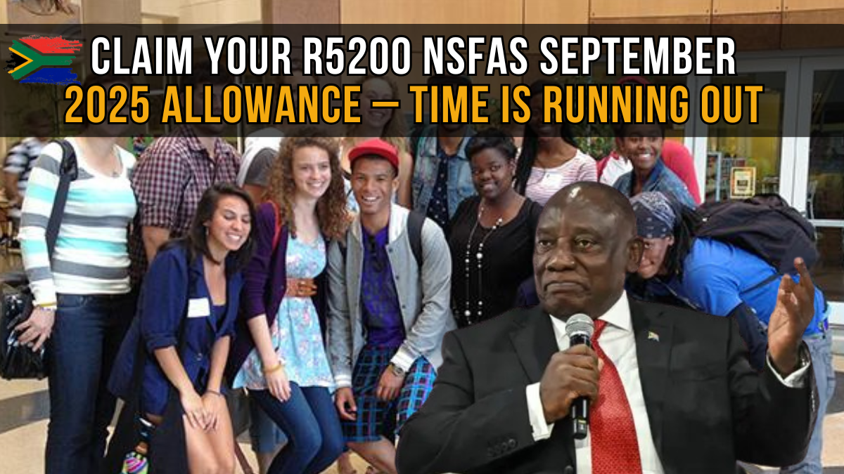 NSFAS September 2025 Allowance