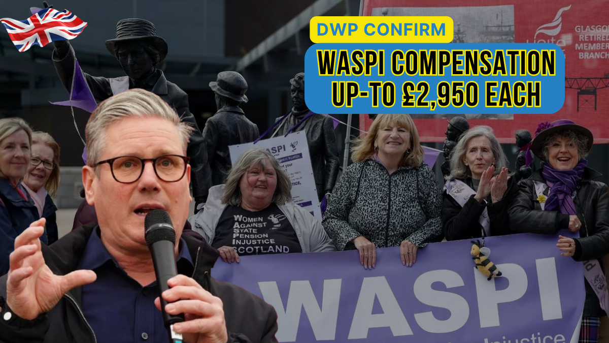 WASPI Compensation up-to £2,950 EACH